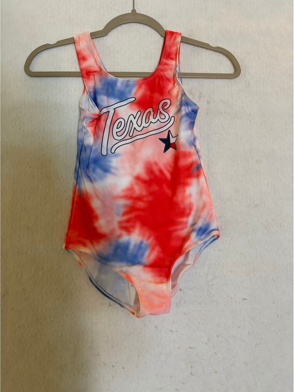 CreateTime Apparel Texas Tie-Dye One Piece Swimsuit kids Large